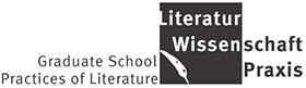 Graduate School Practices of Literature, Logo