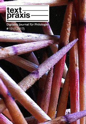 Textpraxis #13 Textpraxis #13 Cover